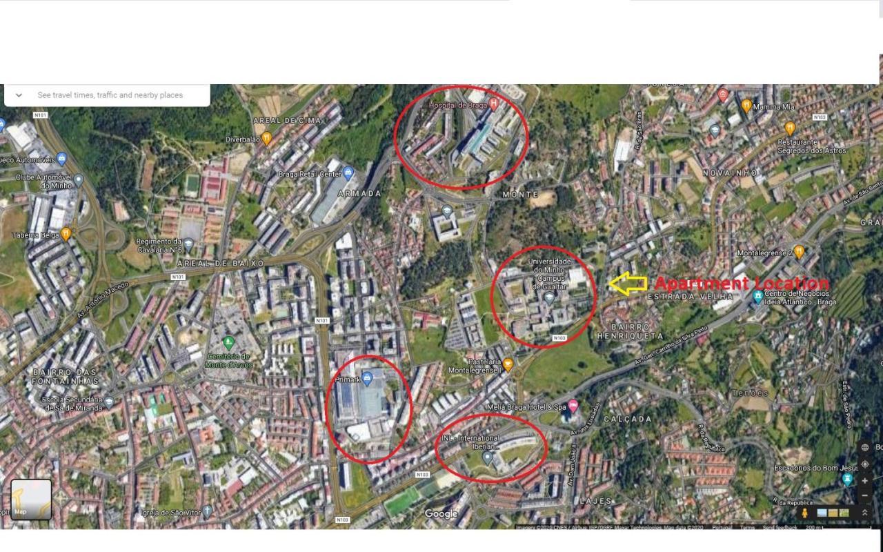 University Of Minho- Inl Campus Gualtar Apartment Braga Eksteriør billede